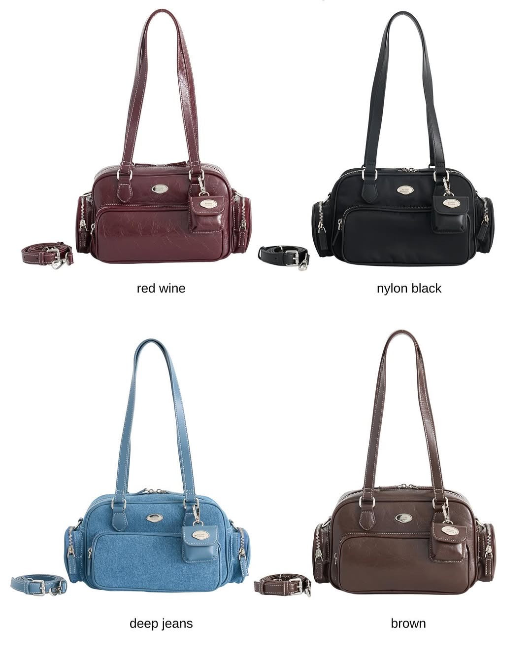 Saitang Rubbie Cross/Shoulder Bag / Chocolate Brown