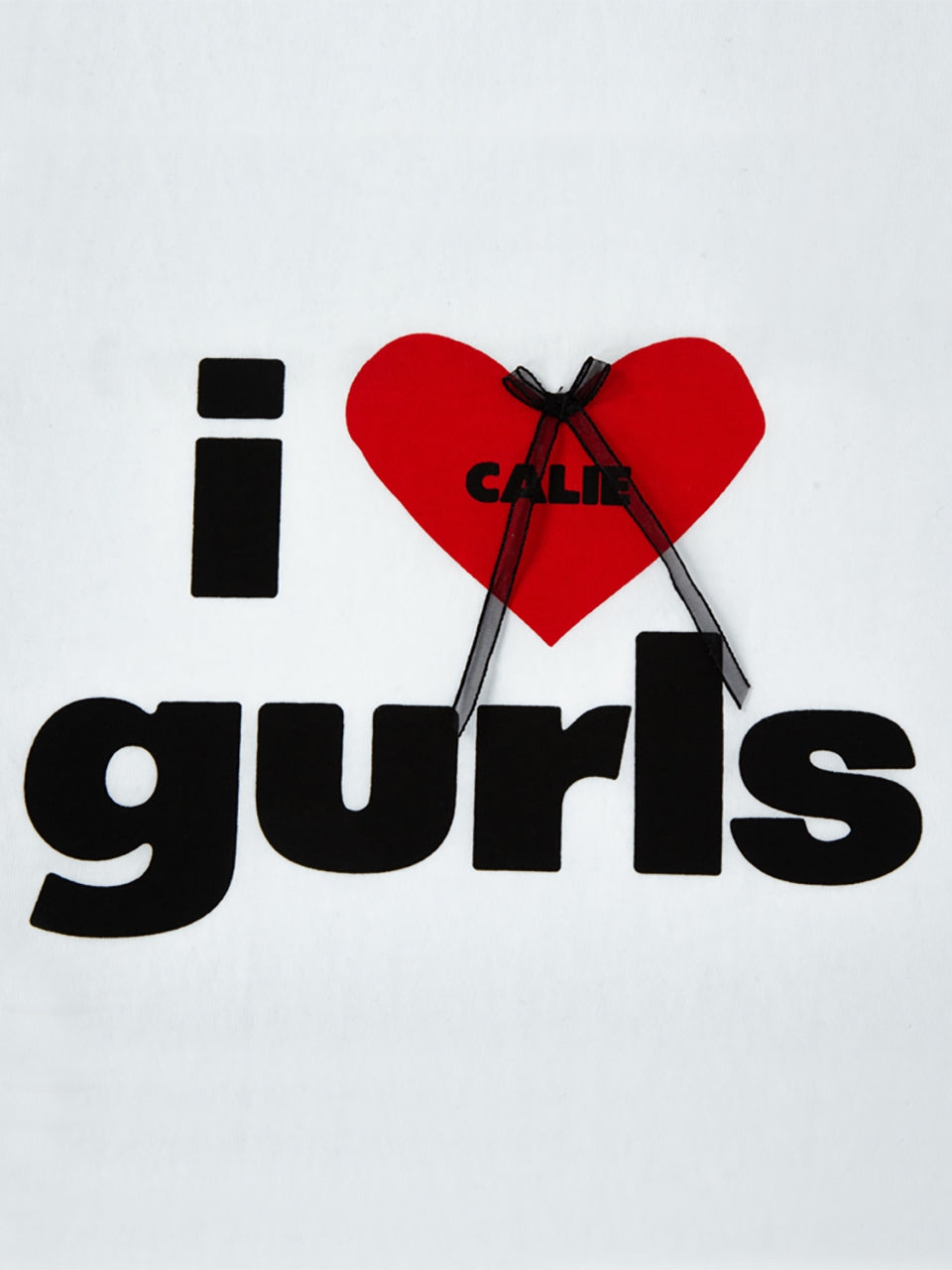 [taeyeon同款🎀] Calie Gurls T-shirt - white