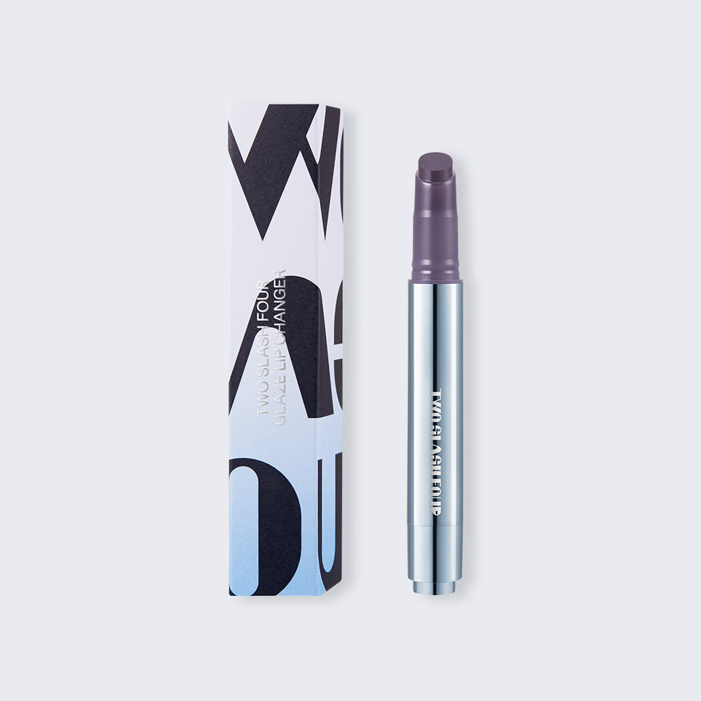TWO SLASH FOUR Glaze Lip Changer - NU BLACK