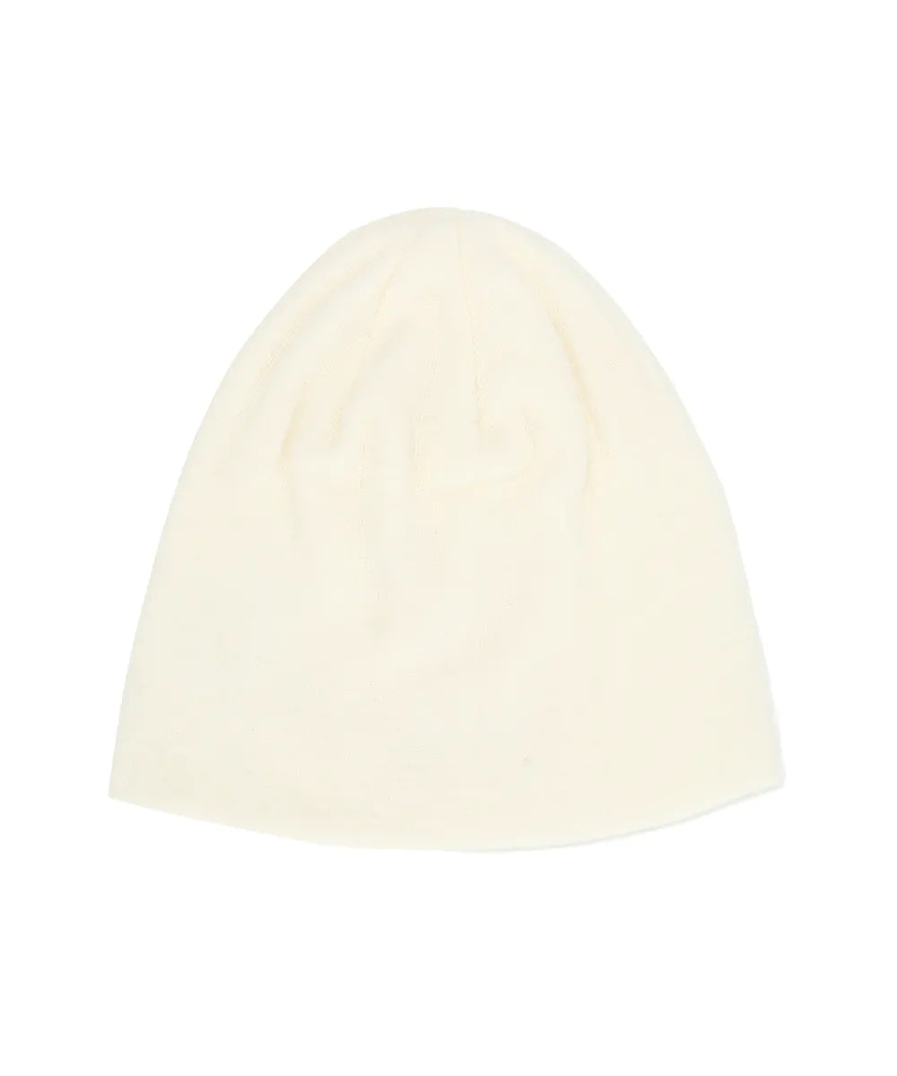 CROSS LETTERING BEANIE_WHITE