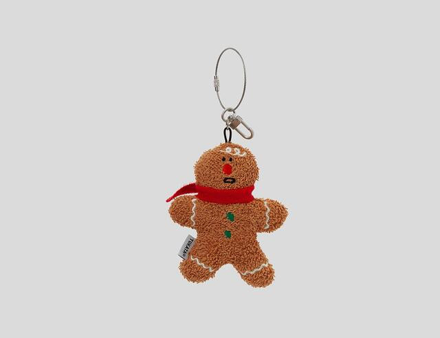 TUKATA HOLIDAY EDITION gingermas (Small) terry-towel doll keyring