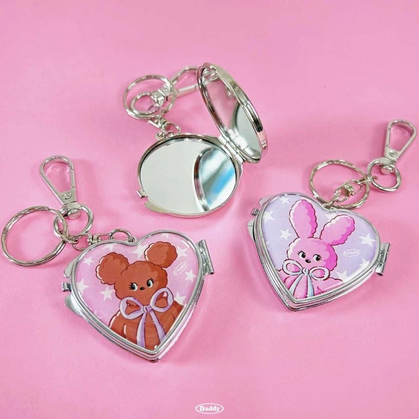Daddy Ronnie & Lux Mirror Keychain