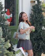 [香港現貨✨] [獨家代理🎀] Daisy Muse Ballerina Shoulder Bag - Pebble Grey