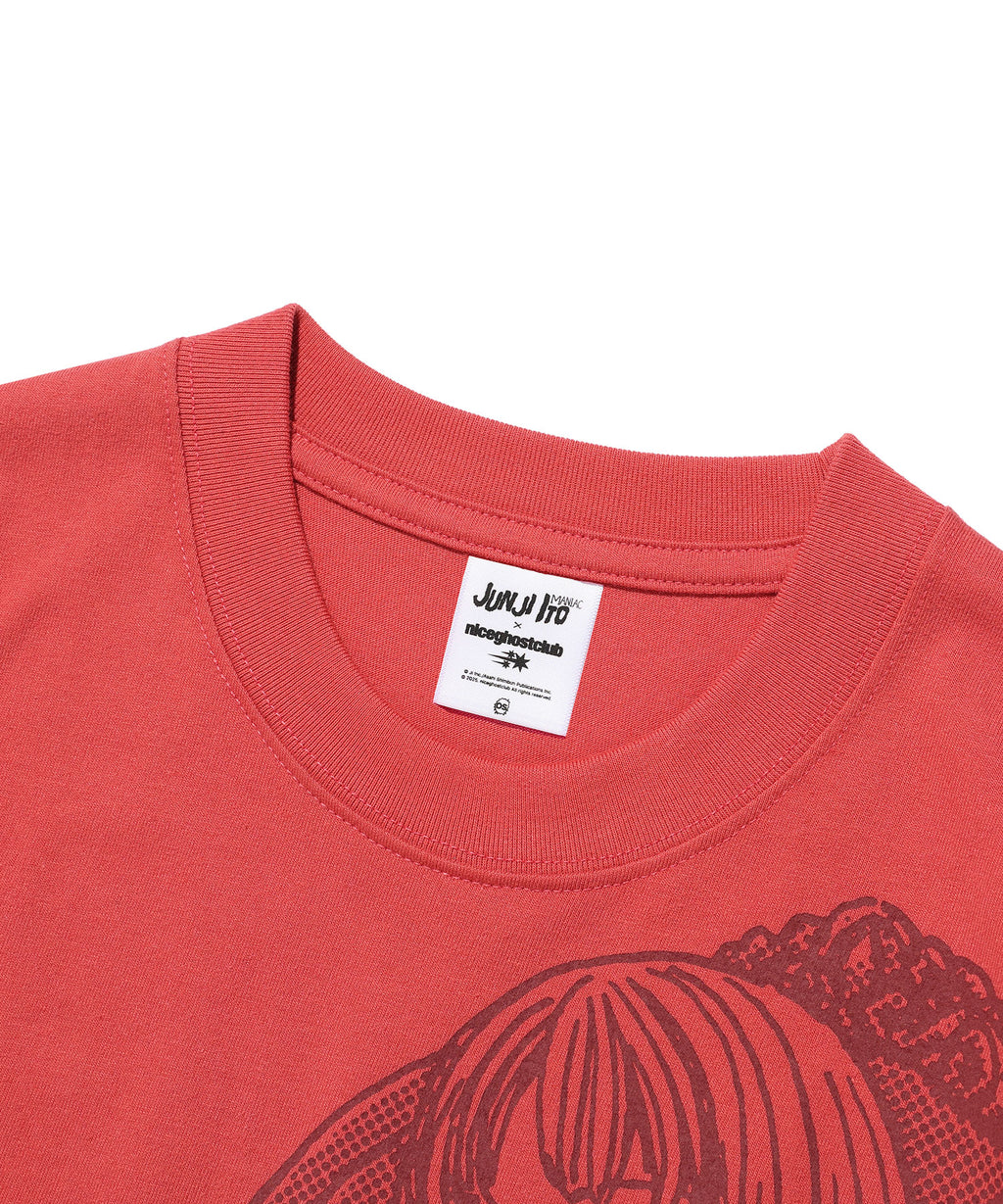niceghostclub junji ito maniac tomie mini tee [coral]