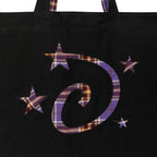 LSC Reversible Check Logo Big Eco Bag Black