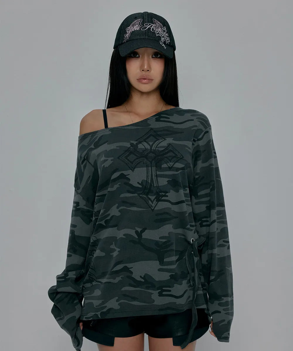 CROSS PATCHED WING BALLCAP_BLACK