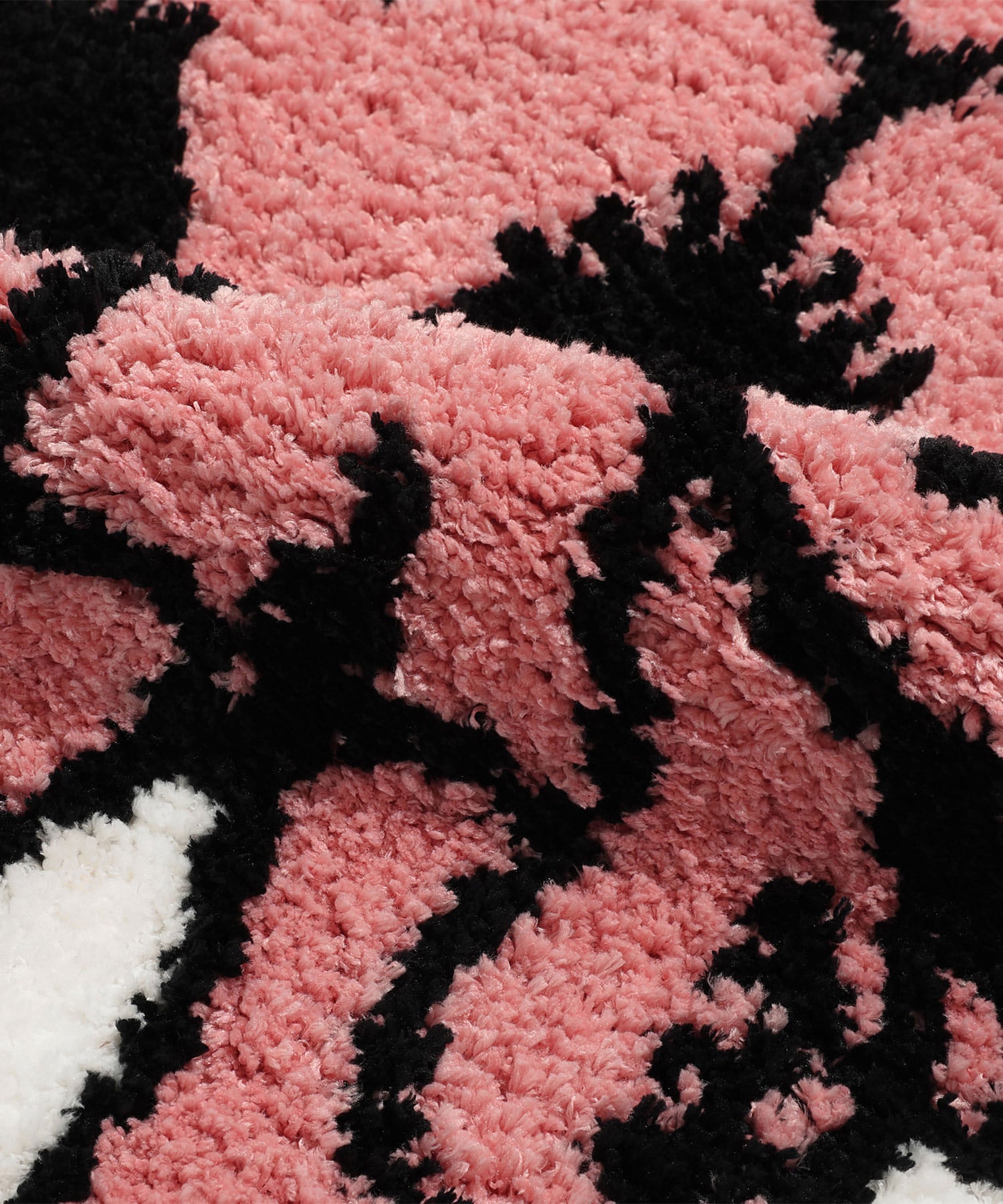 niceghostclub angel check big big half shirt [pink]