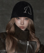 [asur] Hairy Basic Knit Beanie - 3colors
