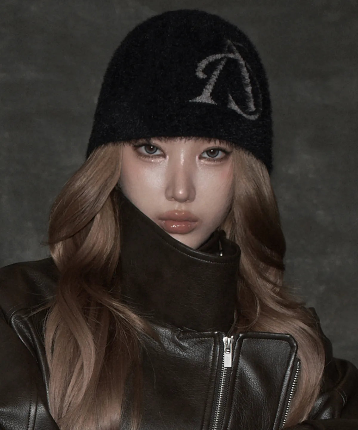 [asur] Hairy Basic Knit Beanie - 3colors