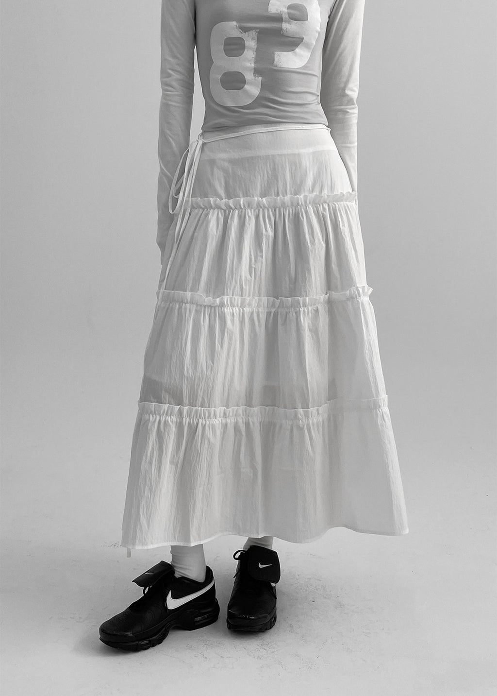 [韓國銷量3000+] Signature Flare Long Skirt / 2colors