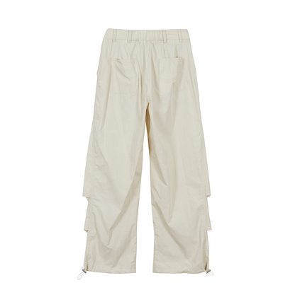 ILLIGO Two-Tuck Pocket Cargo Pants / cream