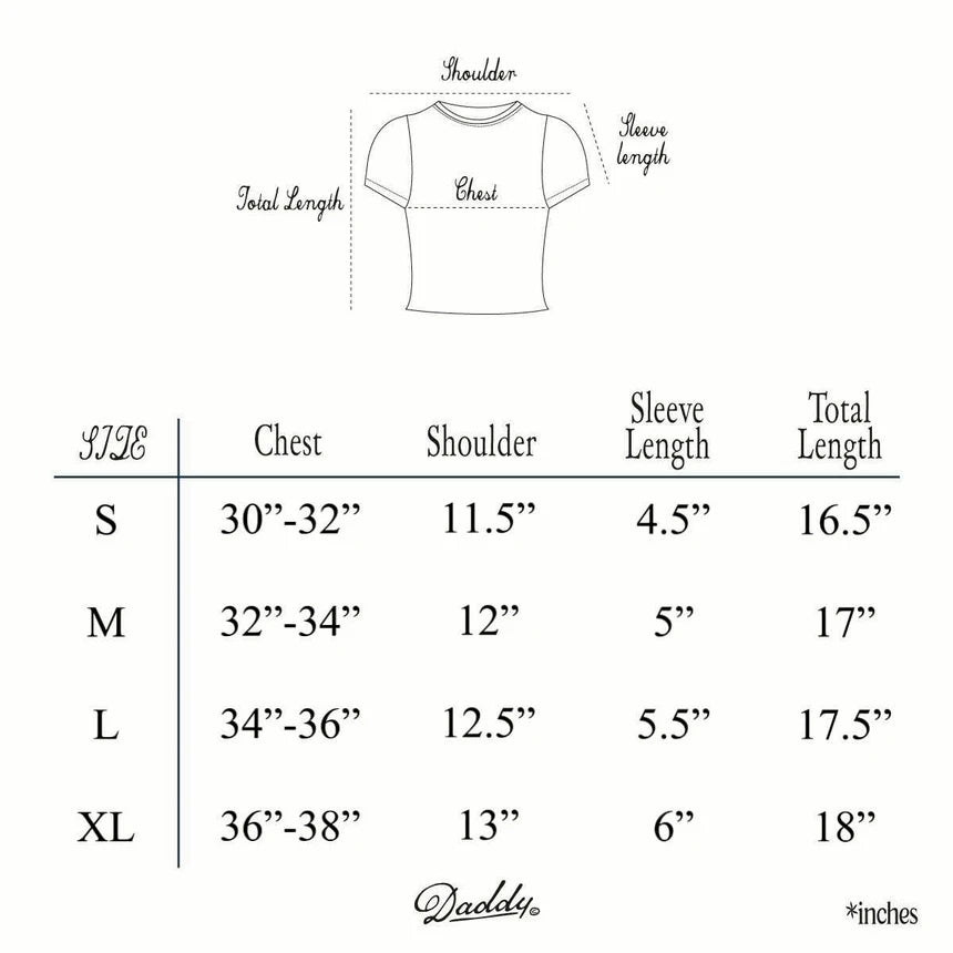 Daddy Laguna Baby Tee