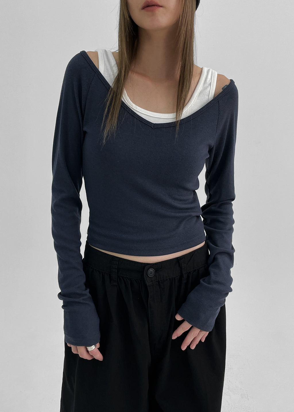 [kr] Plush Long Sleeve T-shirt / 3colors