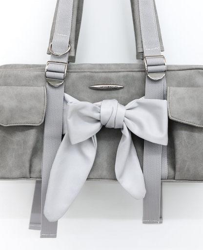 siweol Bow Pottie Bag - grey