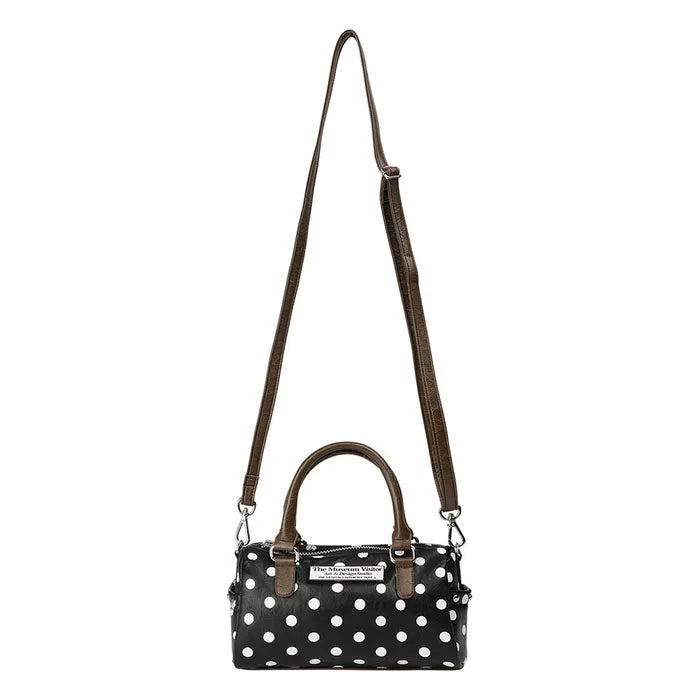 TMV X DEINET DOT BOSTON BAG (BLACK)