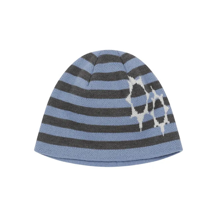 LSC Symbol Logo Stripe Beanie SkyBlue