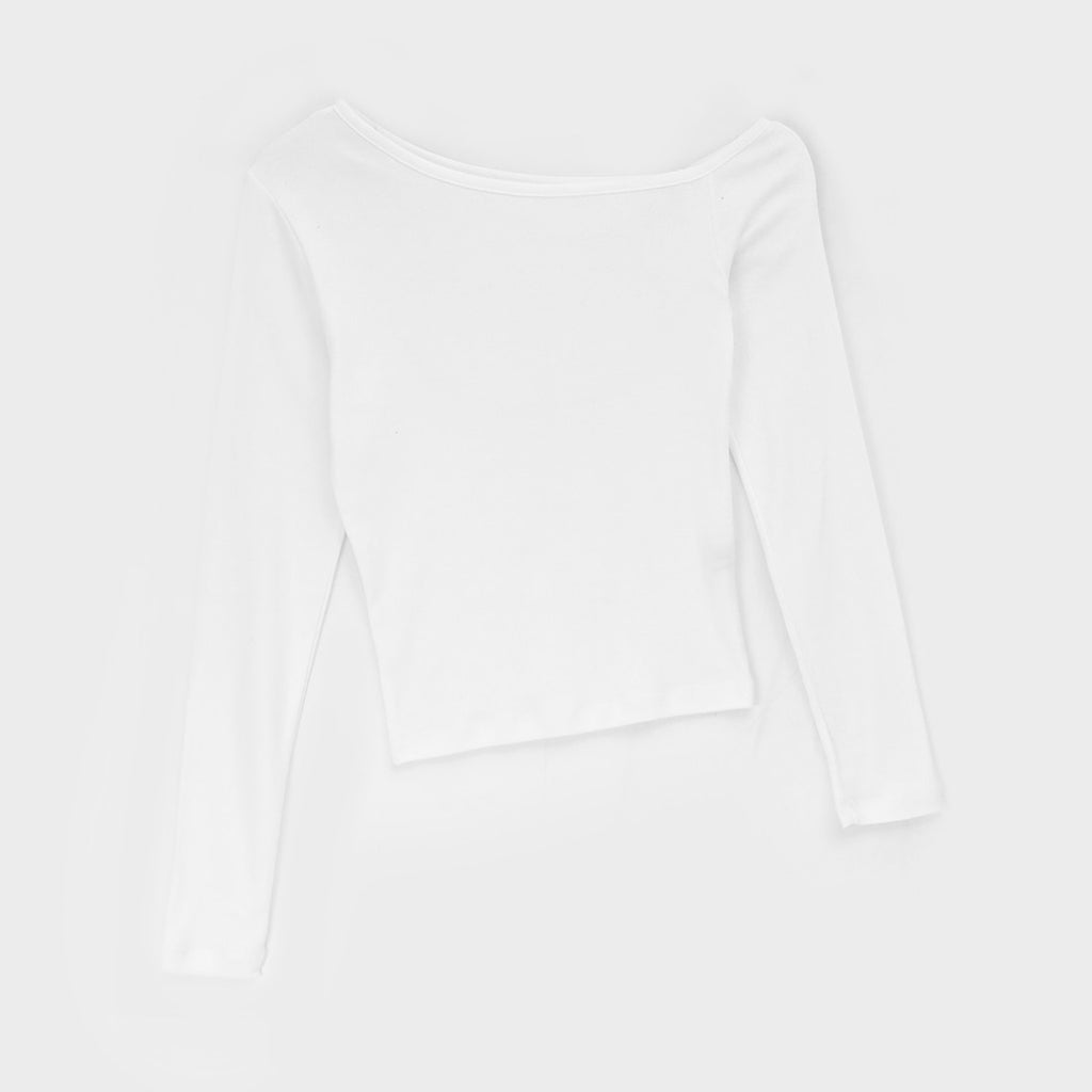 韓國製造 Off-Shoulder Long Sleeve / 5colors