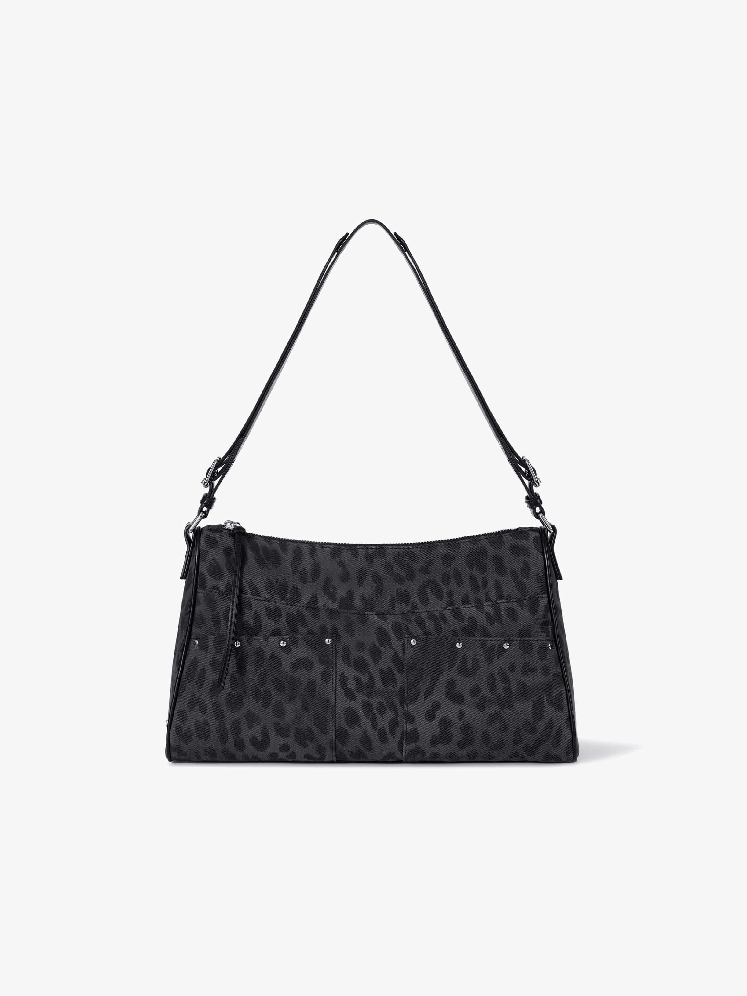 FENNEC BASH BAG SET / LEOPARD BLACK