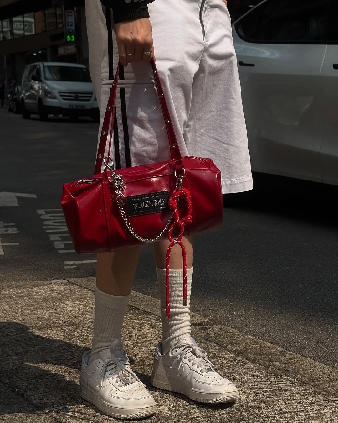 BLACKPURPLE Baby Roco Bag / Red