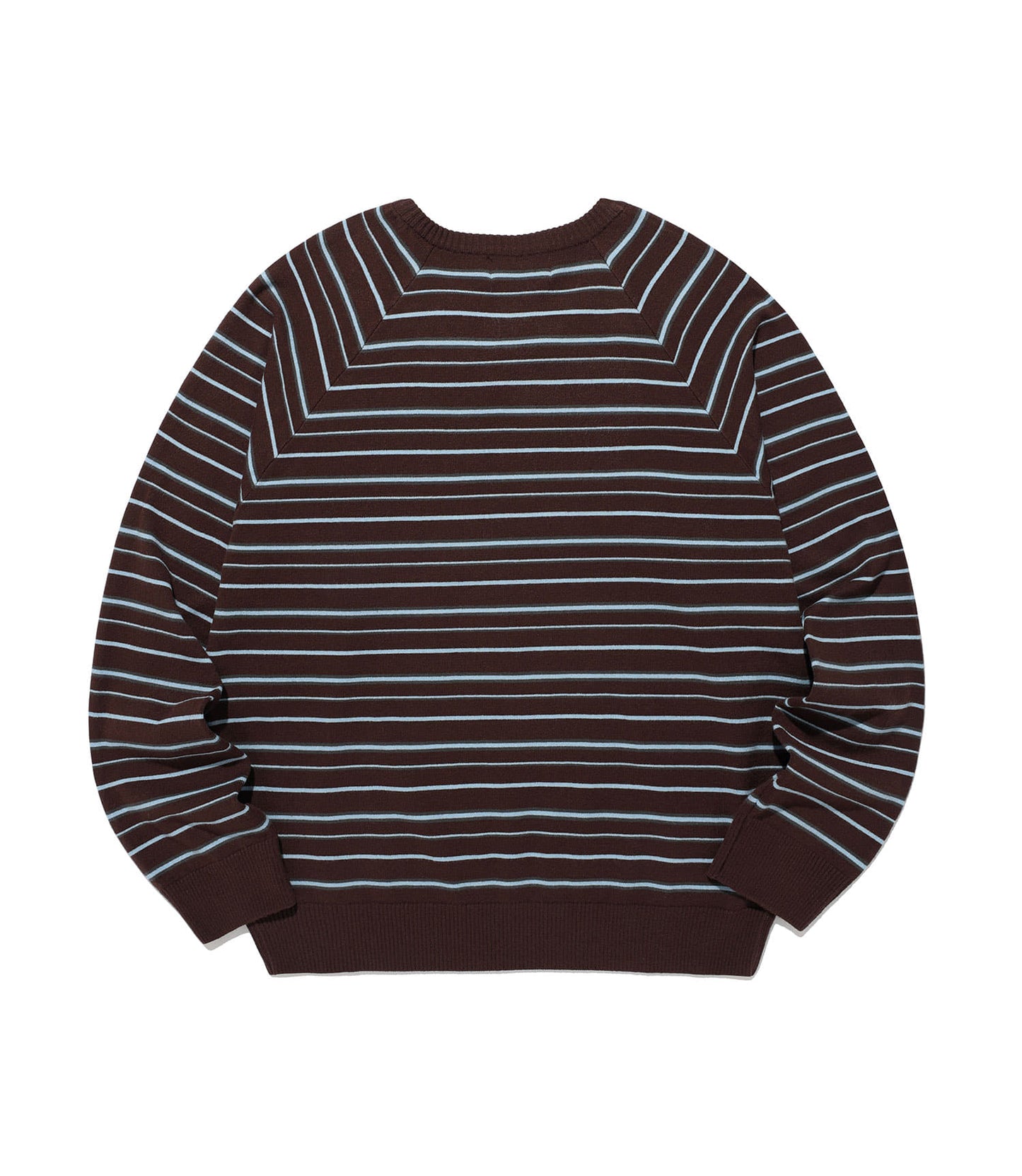 MULTI STRIPE 3STAR V NECK KNIT
[BROWN]
