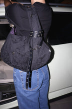 DEPC EYELET JACQUARD BAG