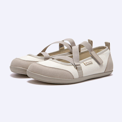 OTZ TULARE BANDING FLAT SHOES / IVORY