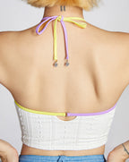 APRILPOOLDAY MAGGIE HALTER TOP SET