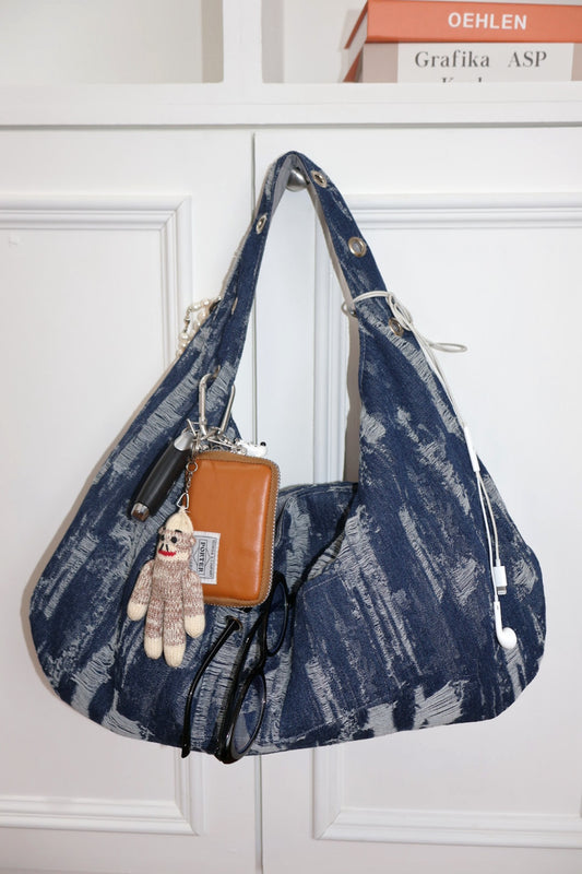 DEPC EYELET DENIM BAG