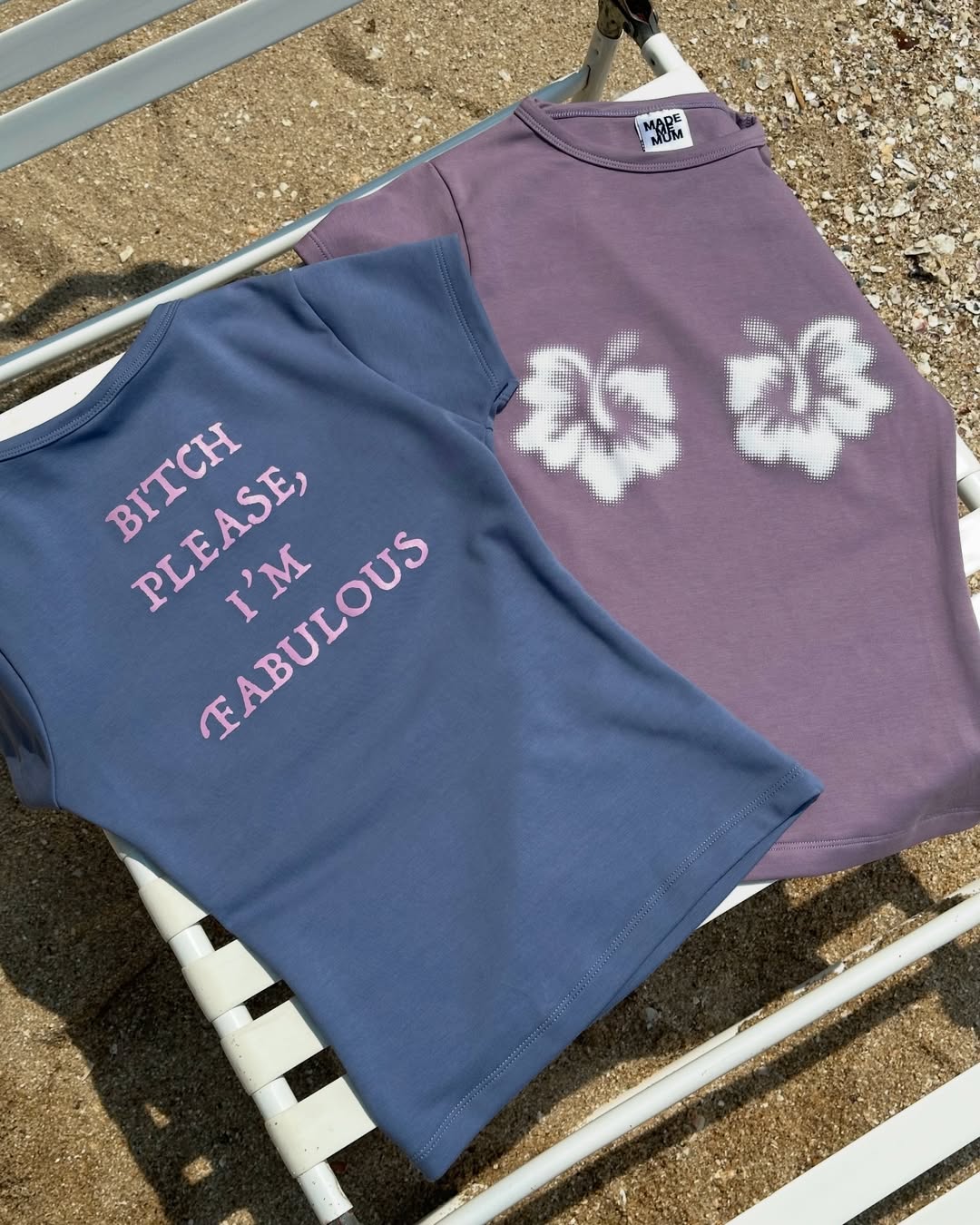 SINSET MISCHIEF CROP TEE - 4COLORS