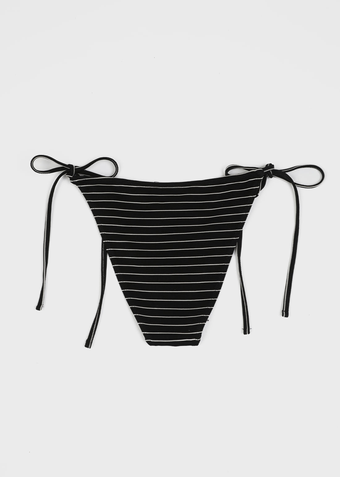 [韓國製造🇰🇷] Lafranc Striped String Bikini / Black
