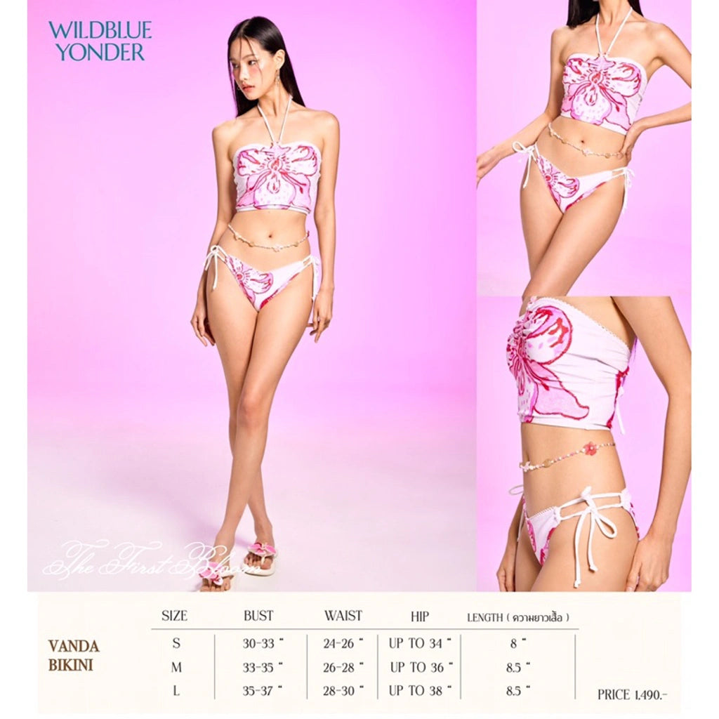 [New-in💓] WILDBLUE YONDER Vanda Two-Piece Bikini Set / Lily