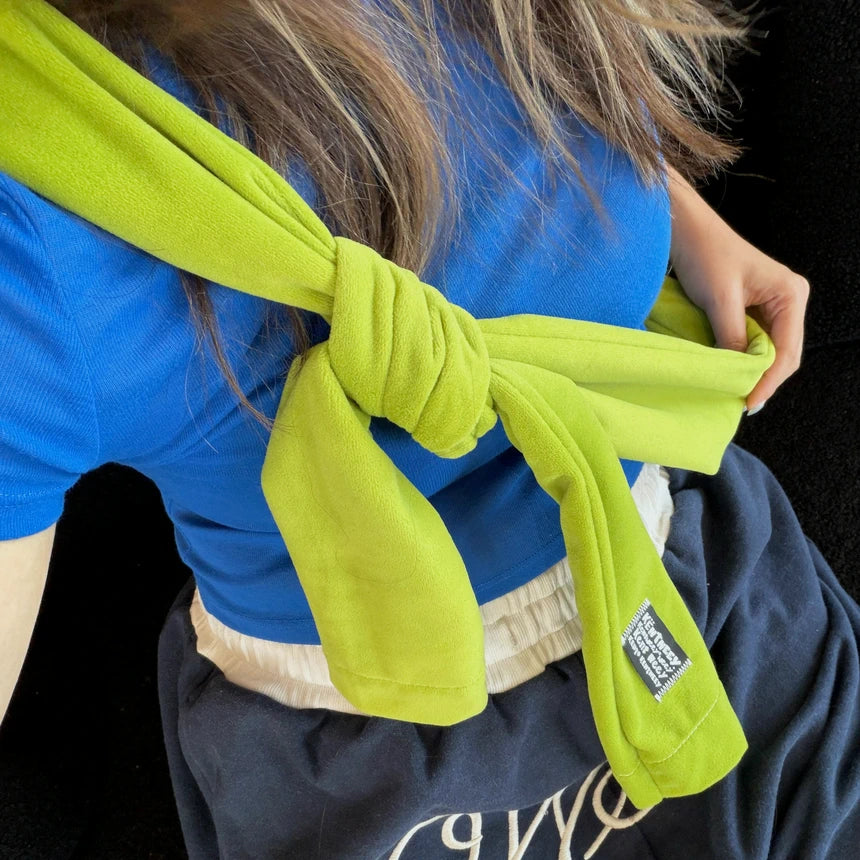 [官方代理💣] KENTNEEY 3-WAY SWEATER DAILY WINDY BAG - Lime Guppie