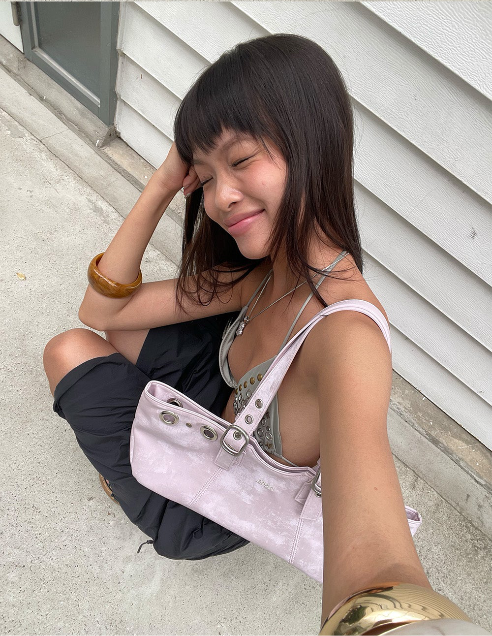 BECKY MINI BAG / POWDER PINK