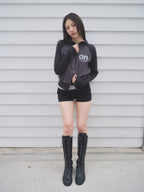 ason SALT ZIP-UP / CHARCOAL