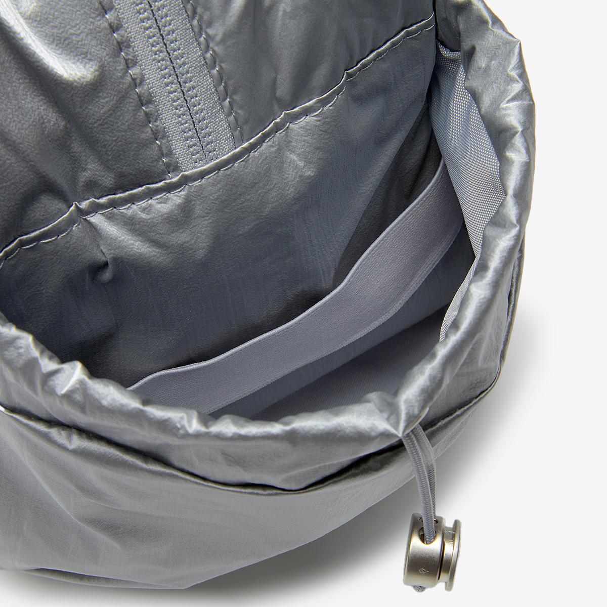 NB New Balance Glossy Ribbon Duffle Bag / Silver