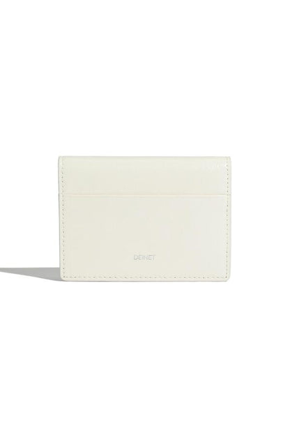 DEINET SIGNATURE WALLET IN IVORY (cowleather!)