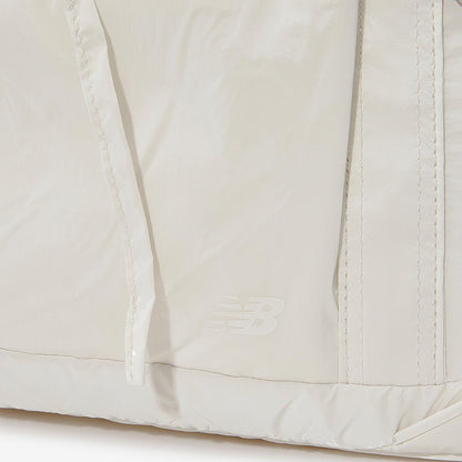 NB New Balance Glossy Ribbon Duffle Bag / White