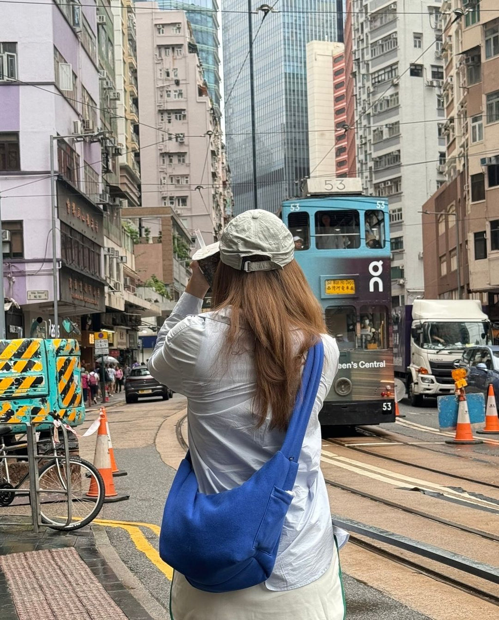 [官方代理💣] KENTNEEY 3-WAY SWEATER DAILY WINDY BAG - DUSTY BLUE