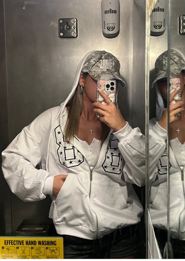 [kr] 88 Star Hooded Zip-up & Pants