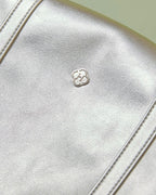 Heeari Aurora Shirring Duffel Bag - Titanium Silver