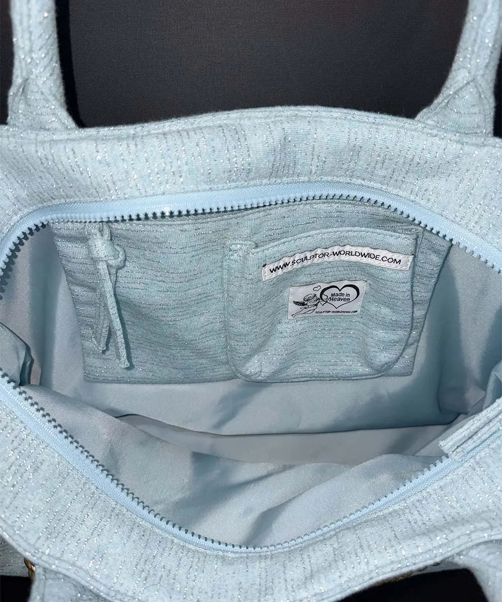 [SCULPTOR] CHAIN TERRY BAG_2 COLORS