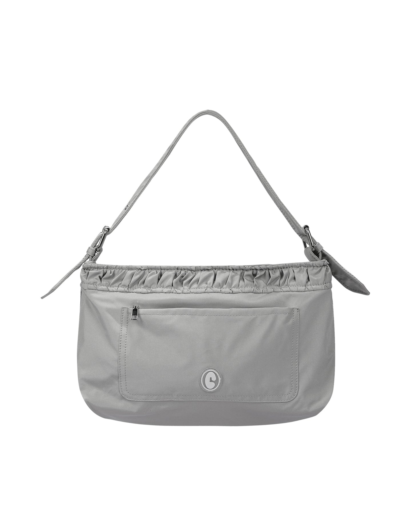 ccorie Cargo Two-pocket Shoulder Bag - grey