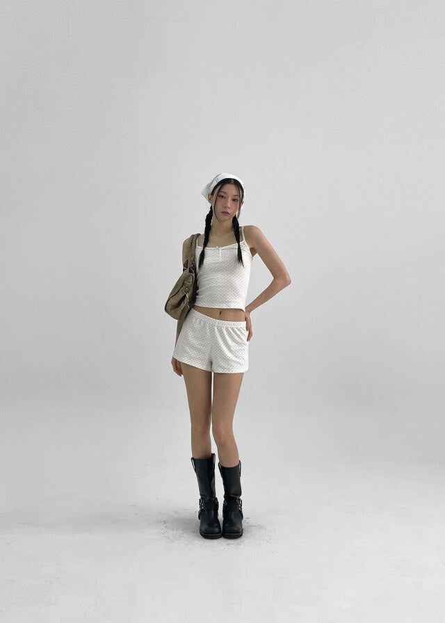 [韓國製造🇰🇷] Dot Banding Shorts / 2colors