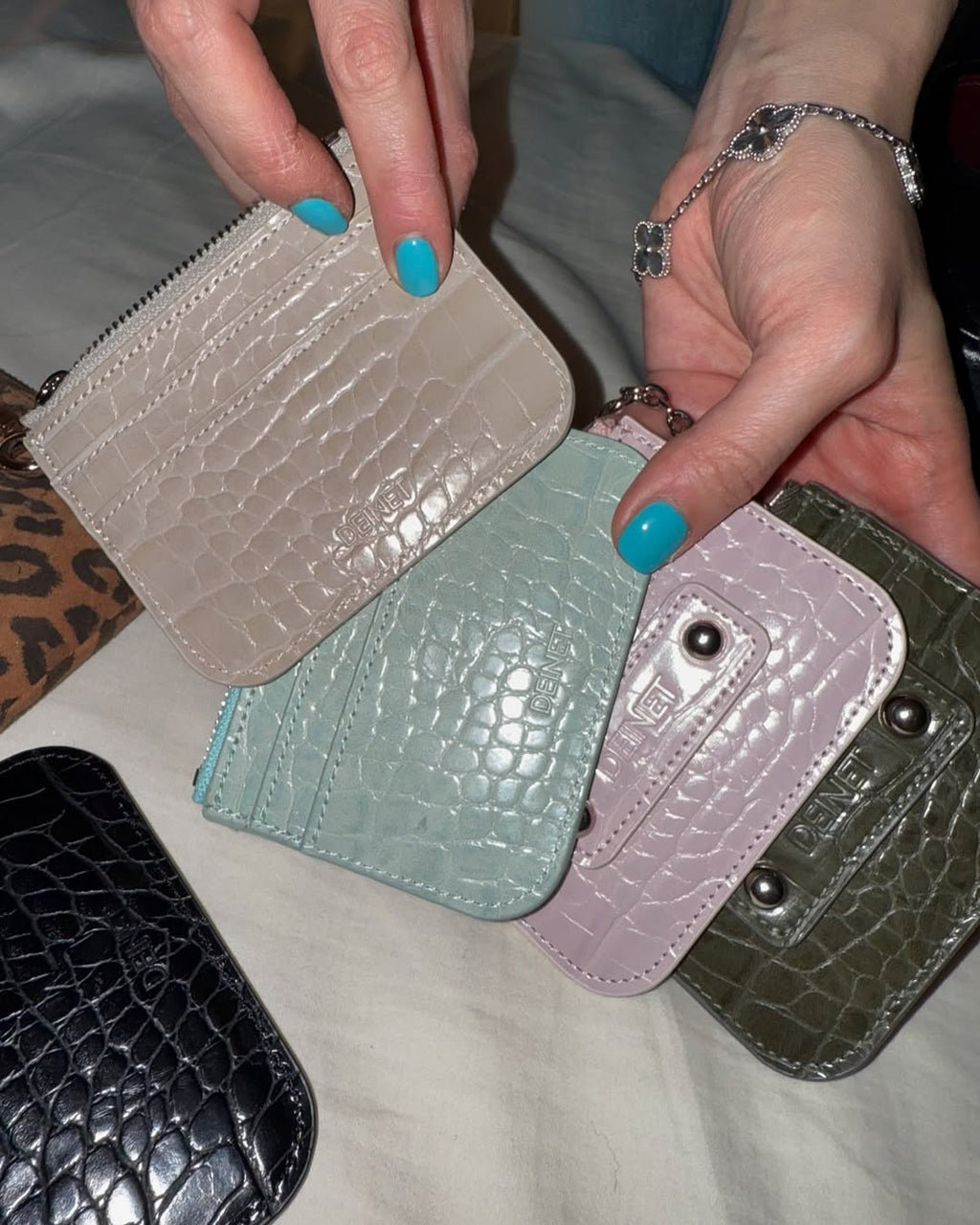 DEINET DEINET POCKET CARD WALLET / 5COLORS