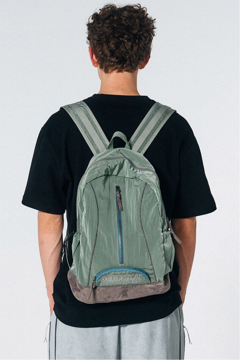 Sculptor Oldschool Slouchy Backpack - Sage