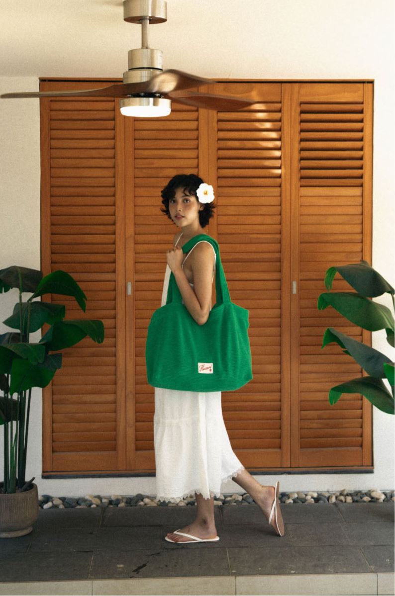 Heeari Poolside Daily Beach Big Bag - Green