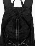 AIRY POCKET BACKPACK - DOT BLACK