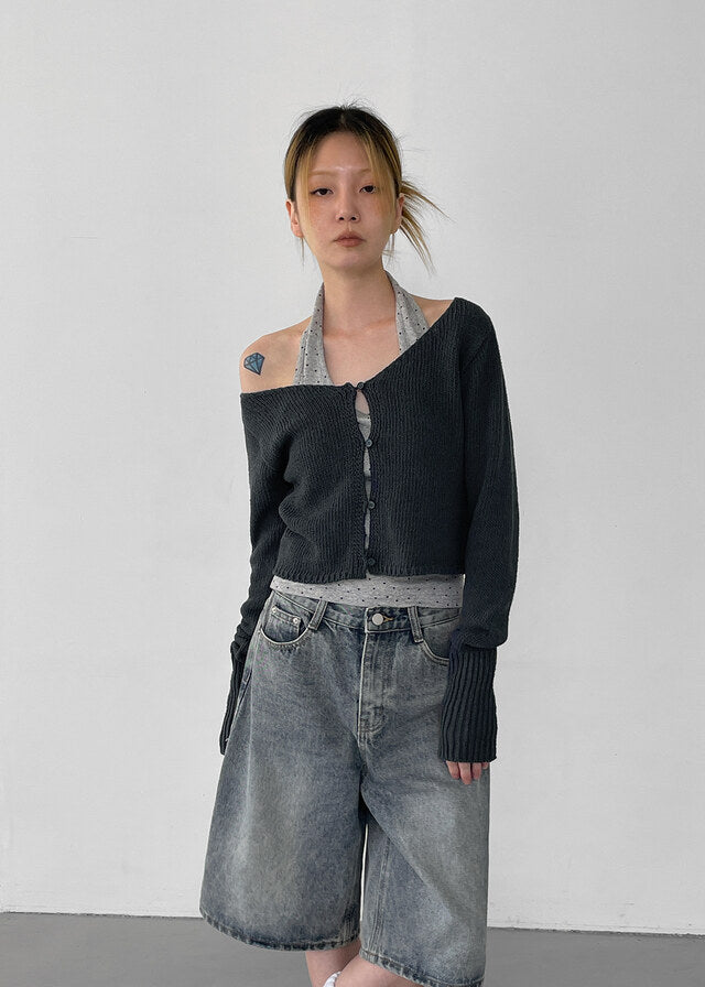 [韓國製造🇰🇷] Herish Linen Knit Cardigan / 2colors