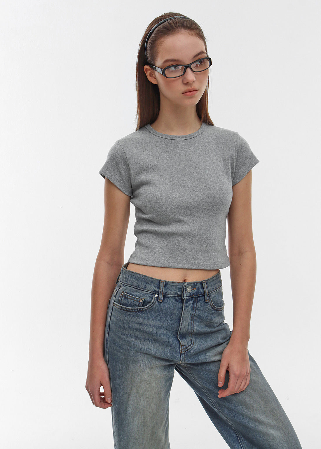 [韓國銷量7000+][B-BASIC] Standard Short Sleeve Round Tee / 5colors