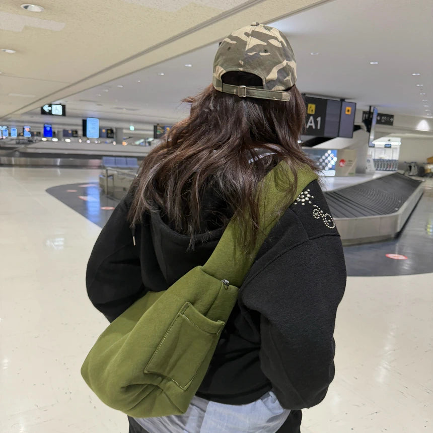 [官方代理💣] KENTNEEY 3-WAY SWEATER DAILY WINDY BAG - PICKLE GREEN